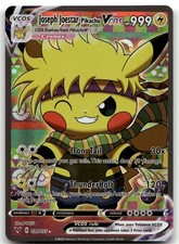 Pikachu Cospay Joseph JoeStar JoJo's Bizarre Adventure Pokemon Cute Doujin FS