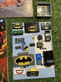 Lego DC Comics Super Heroes Manual + Minifigure Parts Lot Rare Wonder Woman Bane