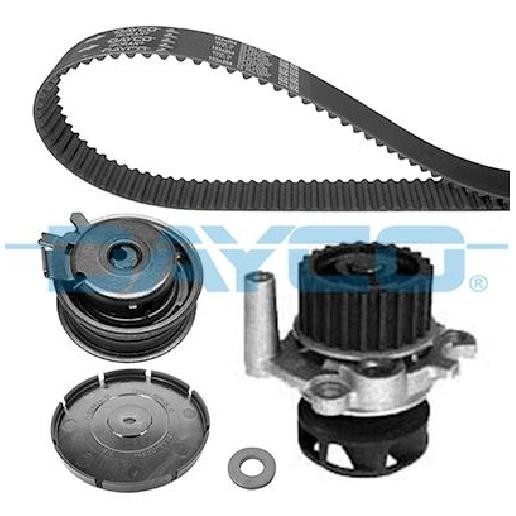 Wasserpumpe + Zahnriemensatz FüR VW NEW 1Y 1.6 1.8 2.0 02 Bis 10 Dayco BFQ Neu-image