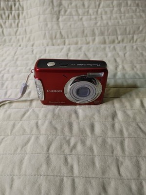 Canon PowerShot A480, Red Compact Camera. 10.0mp, 3.3x Optical Zoom, EXCELLENT!!