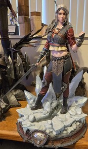 The Witcher III, 1:4 Scale Ciri Statue Deluxe Bonus Version, Alternative Outfit!