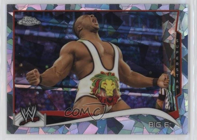 2014 Topps Chrome WWE Atomic Refractor Big E #3 1d4e