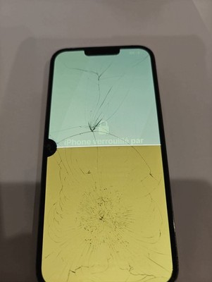 Apple iPhone 13 Pro Max - For Parts/ Repair - Powers On - Cracker Front And Back