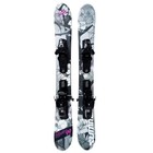 Summit Bladie 99cm Twin Skiboards Snowblades w. Atomic M10 Ski Bindings