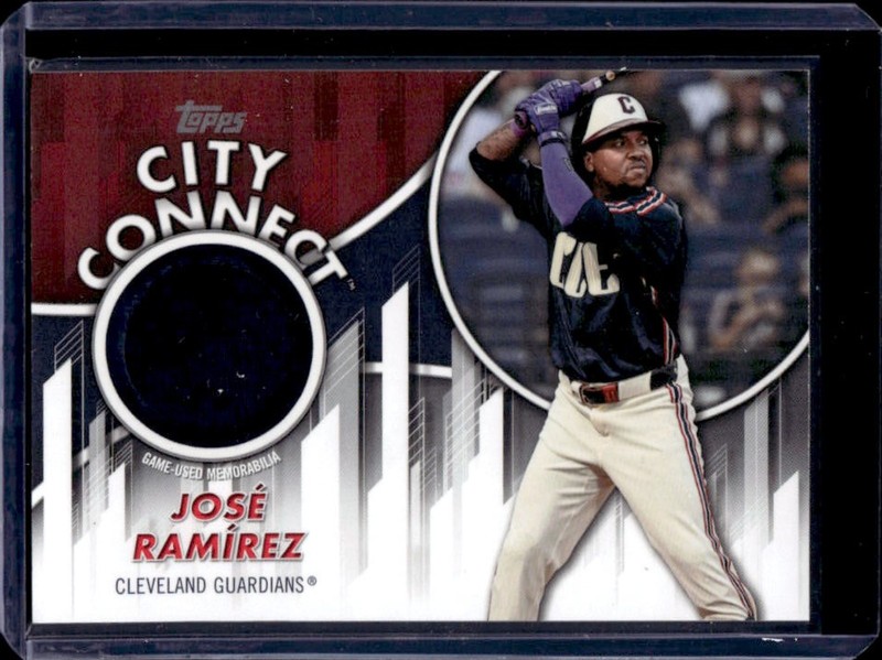 2026 Topps Jose Ramirez City Connect Swatch Jersey #CC2-JRA