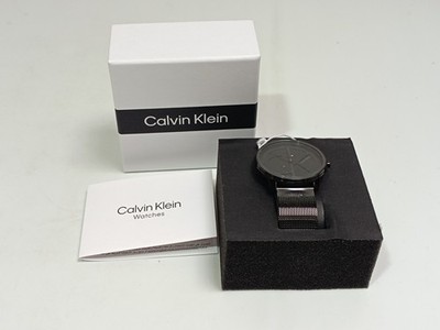 Calvin Klein Iconic Mesh 25200028 Unisex Armbanduhr 40mm, 3 ATM Edelstahl_0.25_5