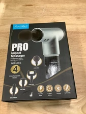 NuvoMed PRO Impact Massager 4 Interchangeable Heads- NEW SEALEDa