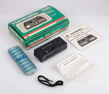 Vintage Hanimex Hanimette 108 Pocket Camera W/ Flash & Box Hong Kong