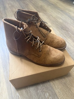 Men s Mark Albert Boots, Uptown Cap Toe Boot, Camel, New, Men s Size 11 USA