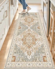 2x6 Washable Runner Rug, Soft Non Slip Carpet for Hallway Kitchen