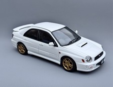 AUTOart Subaru New Age Impreza WRX STI 2001 bianco modello scala 1/18 78643