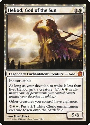 MTG Heliod, God of the Sun  - Theros #017