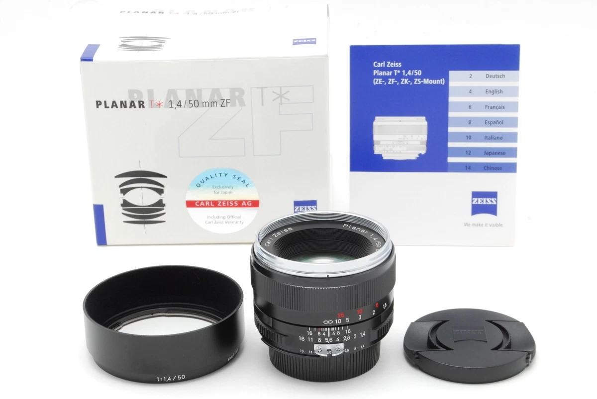 Carl Zeiss f/1.4 Camera Lenses 50mm Focal for sale - eBay