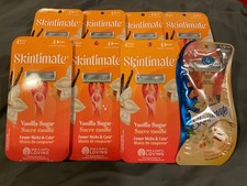 8 Packs Skintimate Vanilla Sugar Disposable Razors 32 Ct Total Scented