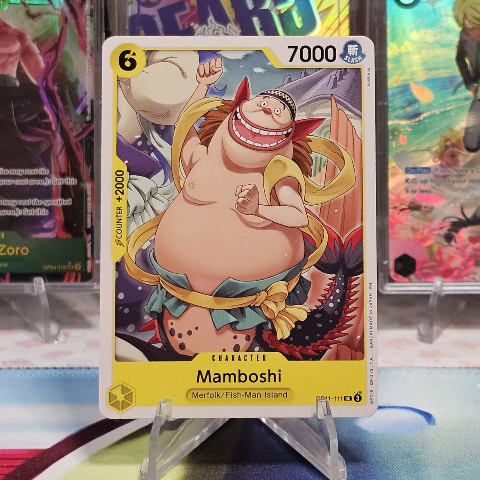 Mamboshi OP11-111 UC A Fist of Divine Speed One Piece NM/M
