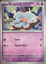 Greavard - 099/197 - Obsidian Flames Pokemon 2023