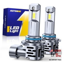 9006 HB4 LED Light Bulbs, 70000LM 1400 Ultra Bright  6500K Cool 9006/HB4