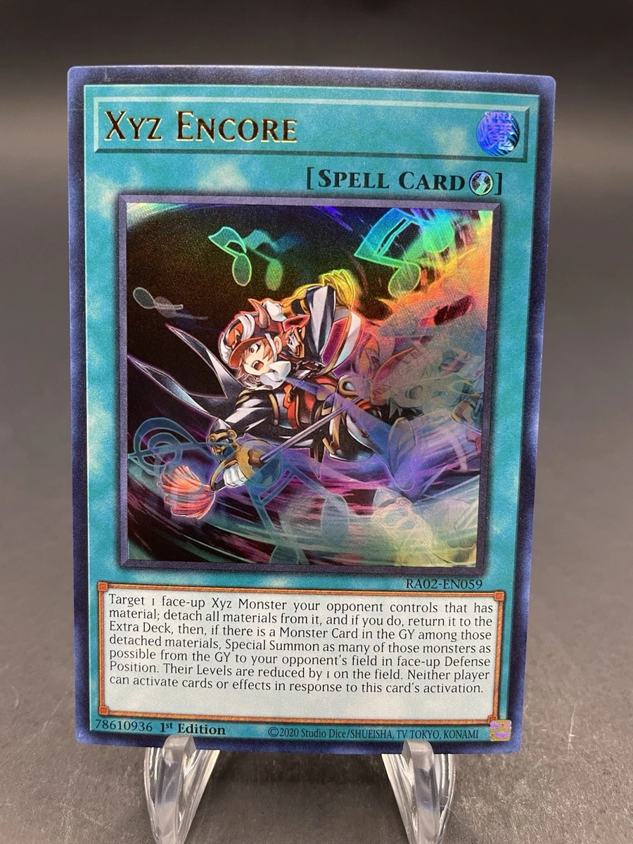 Xyz Encore RA02-EN059 25th Anniversary Rarity Collection II for