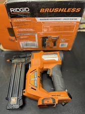 RIDGID 18V Brushless Cordless 18-Gauge 2-1/8 in. Brad Nailer TOOL ONLY