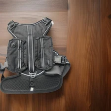 Alcott Tactical Dog Harness for Large Dogs With Removable Storage Packs W/Handle