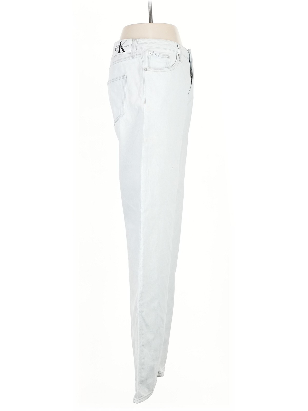 CALVIN KLEIN JEANS Women Silver Jeans 26W thumbnail 3