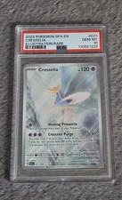 Pokemon Card Shrouded Fable Cresselia 071/064 Graded PSA 10