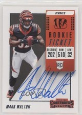 2018 Panini Contenders Rookie Ticket RPS Mark Walton #131 Auto 06ic