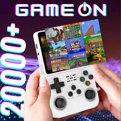 128GB 3.5Zoll R36s Retro Handheld Videospiel Konsole-21000 Spiele vorinstalliert
