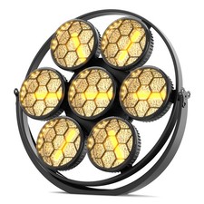 NEW 490W RGB COB Par Light LED DMX Stage Light Audience Blinder DJ Disco Party