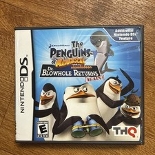 The Penguins of Madagascar: Dr. Blowhole Returns Nintendo DS 2011 Complete