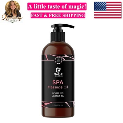 Calming Massage Oil for Massage Therapy - Home Spa Full Body Massage Oil for ...