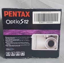 PENTAX Optio S12 12MP Digital Compact Camera  Read Description