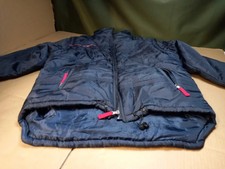 Prada Light Puffer Jacket In Navy Size Medium