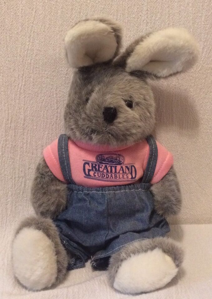 Target Plush Bunny Rabbit Dayton Hudson Blue Jean Overalls Greatland Cuddables