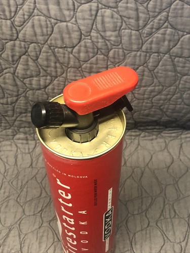 Feuerlöscher Schnapsflasche ~ Firestarter Vodka ~ Man Cave ~ Feuerwehr 14" groß - Bild 6 von 8