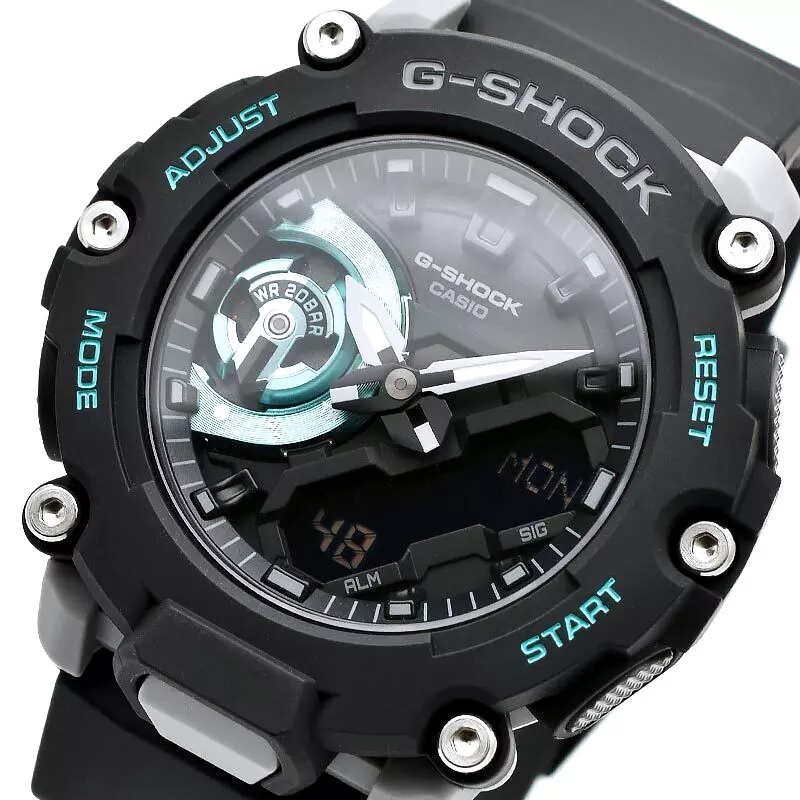 CASIO G-SHOCK GA-2200M-1AJF Carbon Core Guard Analog Digital Watch GA-2200M-1A