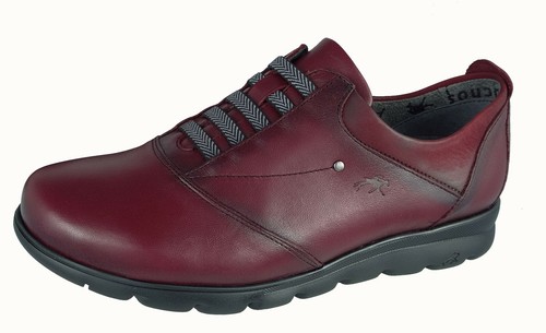 Fluchos Susan Zapatos De Mujer Confort Burdeos Piel Ref.F0354 | eBay