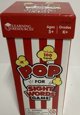 Learning Resources Pop For Sight Words Game. 100 All complete.