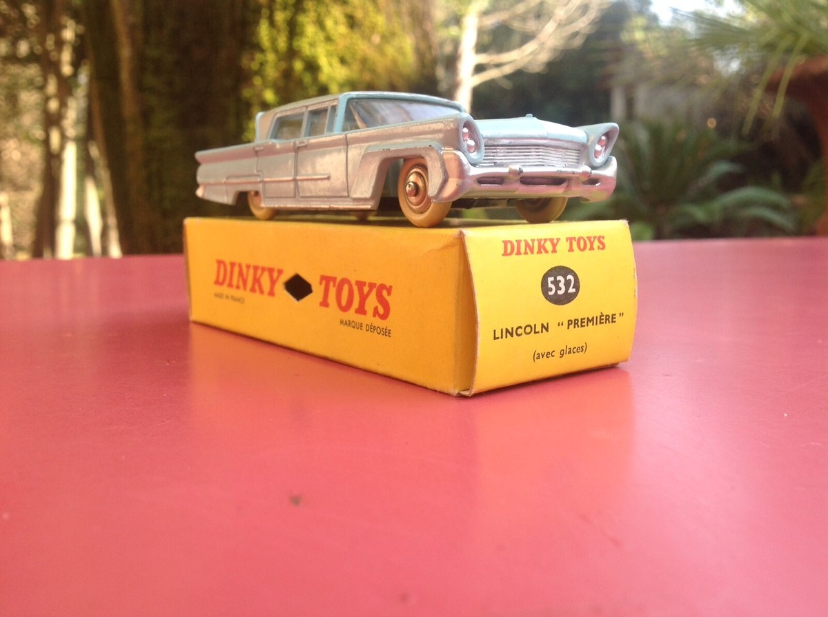 Dinky Toys 532 Lincoln Première – Miniature Ancienne – Boîte D’Origine – Excellent État