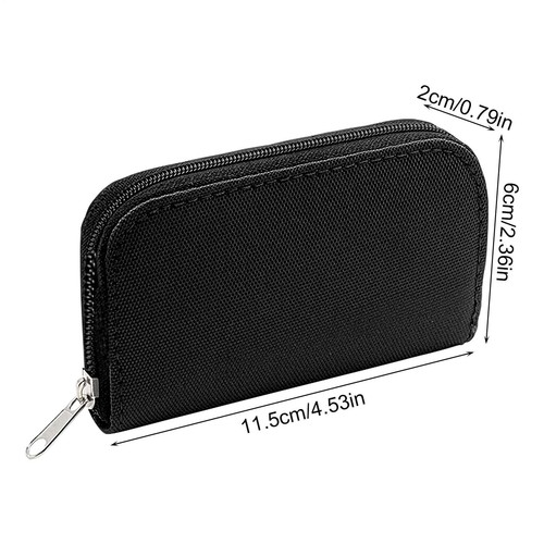 Étui de transport pour carte mémoire 22 emplacements pochette pour carte SIM SDHC MMC VIDE - Photo 3 sur 15