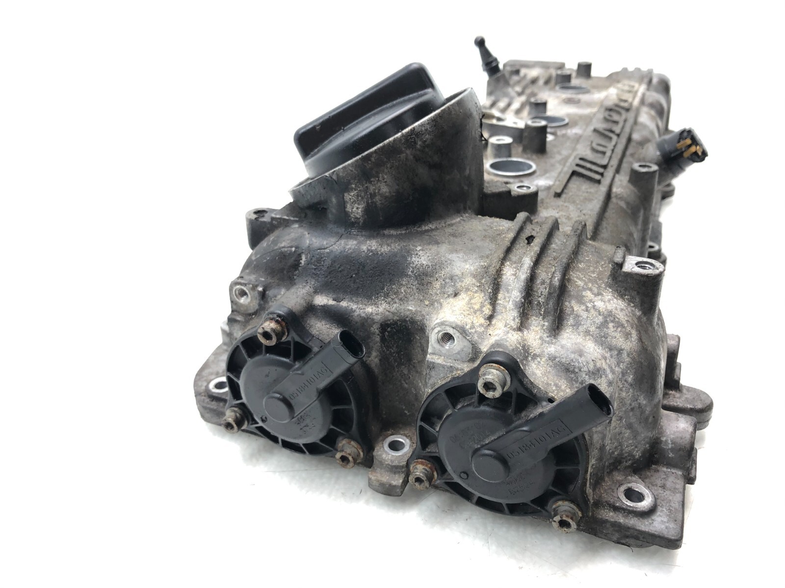 2014-2019 MASERATI GHIBLI 3.0L V6 TWIN TURBO LEFT DRIVER ENGINE VALVE COVER OEM.