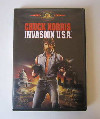 DVD  - ''Invasion U.S.A.''  FSK18   (sehr guter Zustand)