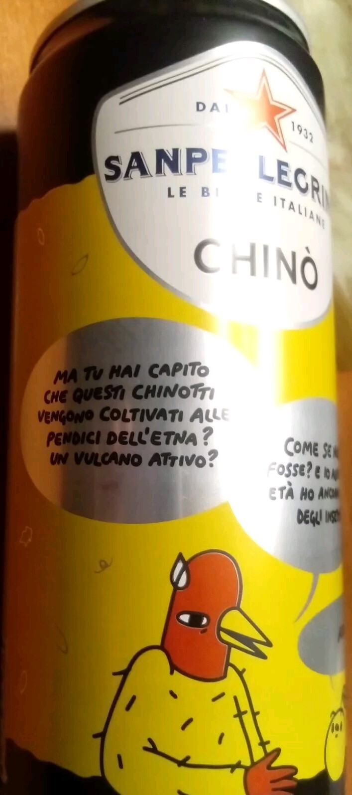 LABADESSA LIMITED EDITION - SAN PELLEGRINO - CHINOTTO CHINO' - NUMERO #1