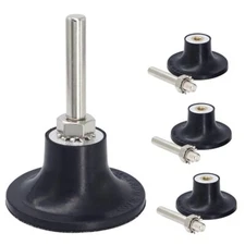 4PCS 1/4" Shank Roll Lock 2" Sanding Disc Pad Holder for Die Grinder Drill