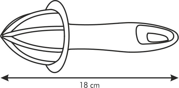 Tescoma Spremiagrumi Presto 18 cm - Design Ergonomico e Pulito - 3