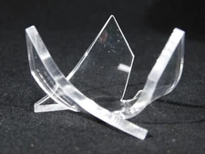 Display Stand Three Post TWIST Design Clear Lucite Small Size