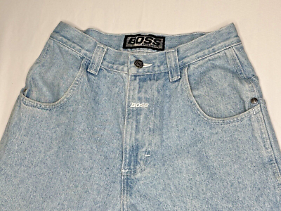 専用品 BOSS BY I.G. DESIGN バギー デニム 40 USA製 Vintage Boss By IG Design Jeans Baggy Y2K Multi Pocket Denim Men's