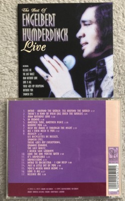 Engelbert Humperdinck - The Best Of - Live / CD
