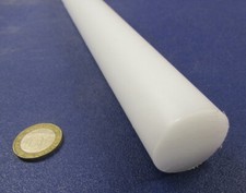 Polypropylene Rod 1.25" Dia x 24" Long