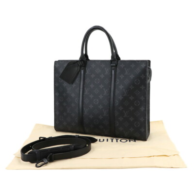 Louis Vuitton ビジネスバッグ ブラック Louis Vuitton ルイ・ヴィトン ビジネスバック エピ メンズ ブラックの